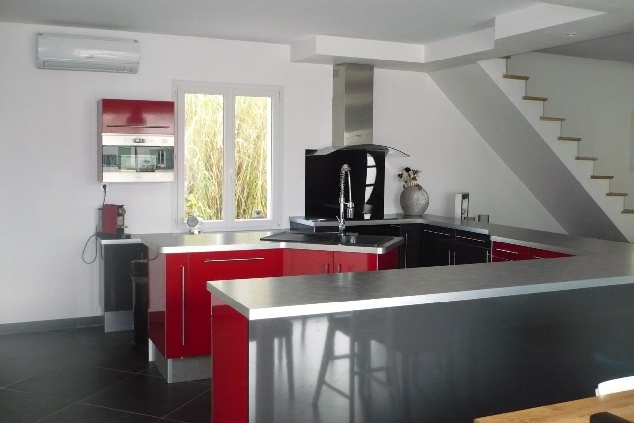 Deco cuisine gris et noir: idee deco cuisine grise. cuisines ultra ...